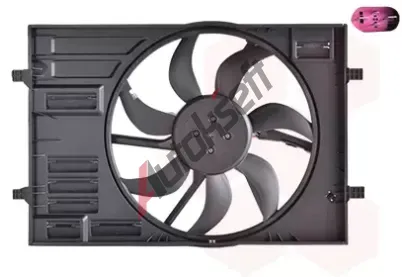 VAN WEZEL Vtrk chlazen motoru VAW 0337747, 0337747