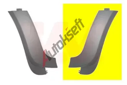 VAN WEZEL Spoiler VAW 0502501, 0502501