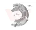 Ochrann� plech proti ne�istot�m brzdov�ho kotou�e&nbsp;VAN WEZEL&nbsp;&dash;&nbsp;VAW 0506372