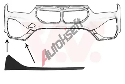 VAN WEZEL Ozdobn / ochrann lita nraznku VAW 0556582, 0556582