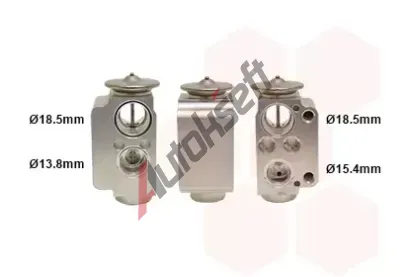 VAN WEZEL Expanzn ventil - klimatizace VAW 06001240, 06001240