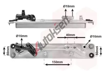VAN WEZEL Chladi oleje automatick pevodovky VAW 06003573, 06003573