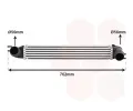 Chladič vzduchu intercooler VAN WEZEL ‐ VAW 06004425  Chladič vzduchu intercooler VAN WEZEL ‐ VAW 06004425