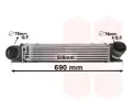 Chladi vzduchu intercooler VAN WEZEL ‐ VAW 06004482