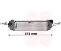 Chladi vzduchu intercooler VAN WEZEL ‐ VAW 06004494