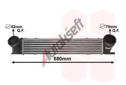 VAN WEZEL Chladi� vzduchu intercooler VAW 06004538, 06004538