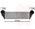 Chladi vzduchu intercooler VAN WEZEL ‐ VAW 06004543