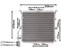 Kondenztor klimatizace VAN WEZEL ‐ VAW 06005148