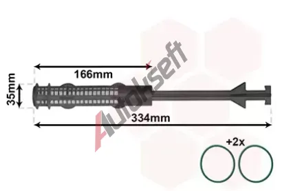 VAN WEZEL Surna klimatizace VAW 0600D279, 0600D279