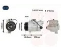 Kompresor klimatizace VAN WEZEL ‐ VAW 0600K319