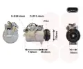 Kompresor klimatizace VAN WEZEL ‐ VAW 0600K385