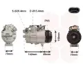 Kompresor klimatizace VAN WEZEL ‐ VAW 0600K387