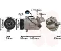 VAN WEZEL Kompresor klimatizace ‐ VAW 0600K393