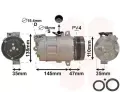 Kompresor klimatizace VAN WEZEL ‐ VAW 0600K395