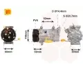 Kompresor klimatizace VAN WEZEL ‐ VAW 0600K416