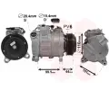 Kompresor klimatizace VAN WEZEL ‐ VAW 0600K493