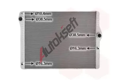 VAN WEZEL Chladi vody VAW 06012702, 06012702