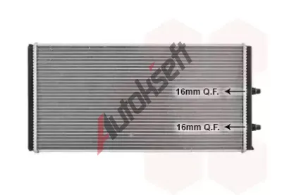 VAN WEZEL Chladi vody VAW 06012712, 06012712