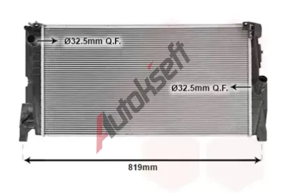 VAN WEZEL Chladi� vody *** IR PLUS *** VAW 06012723, 06012723