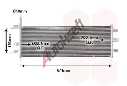VAN WEZEL Chladi vody VAW 06012727, 06012727