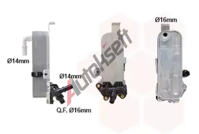 VAN WEZEL Chladi oleje automatick pevodovky VAW 06013734, 06013734