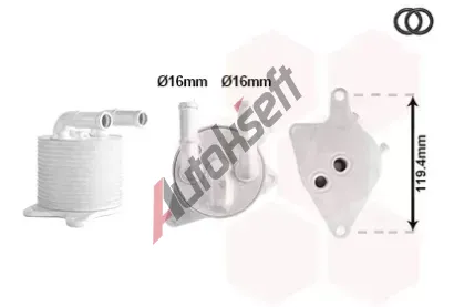 VAN WEZEL Chladič oleje automatické převodovky VAW 06013774, 06013774 VAN WEZEL Chladič oleje automatické převodovky VAW 06013774, 06013774