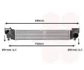 Chladi vzduchu intercooler VAN WEZEL ‐ VAW 06014700