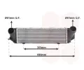 Chladi vzduchu intercooler VAN WEZEL ‐ VAW 06014705