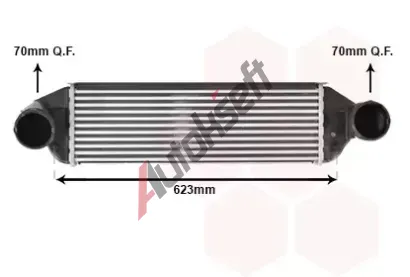 VAN WEZEL Chladič vzduchu intercooler VAW 06014719, 06014719 VAN WEZEL Chladič vzduchu intercooler VAW 06014719, 06014719