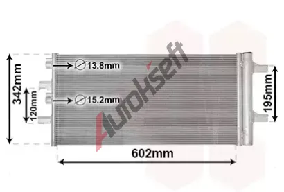 VAN WEZEL Kondenztor klimatizace VAW 06015701, 06015701