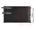 Kondenztor klimatizace VAN WEZEL ‐ VAW 06015707