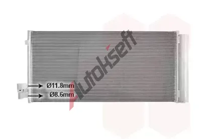 VAN WEZEL Kondenz�tor klimatizace VAW 06015713, 06015713