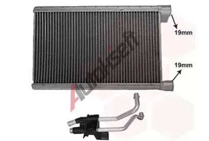 VAN WEZEL Výměník tepla vnitřního vytápění VAW 06016702, 06016702 VAN WEZEL Výměník tepla vnitřního vytápění VAW 06016702, 06016702