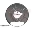 Ochrann� plech proti ne�istot�m brzdov�ho kotou�e&nbsp;VAN WEZEL&nbsp;&dash;&nbsp;VAW 0620374