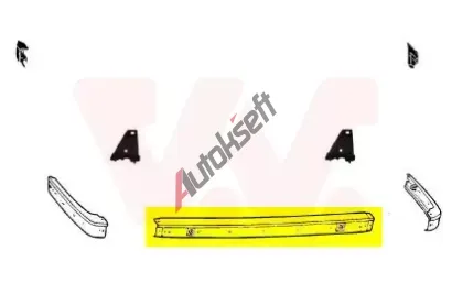 VAN WEZEL Nárazník VAW 0620540, 0620540 VAN WEZEL Nárazník VAW 0620540, 0620540