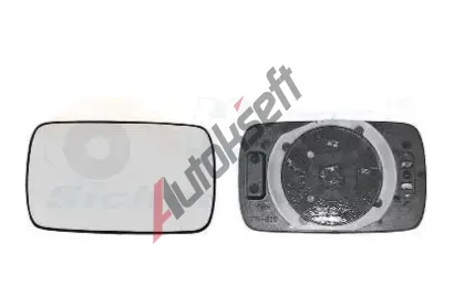 VAN WEZEL Sklo do zrctka - vnj zrctko VAW 0620838, 0620838