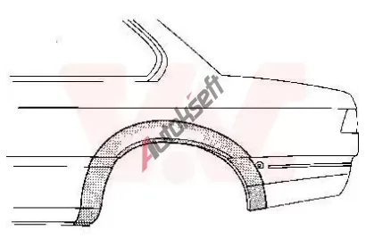 VAN WEZEL Boční stěna VAW 0626146, 0626146 VAN WEZEL Boční stěna VAW 0626146, 0626146