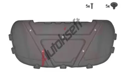 VAN WEZEL Izolace motorovho prostoru VAW 0628460, 0628460