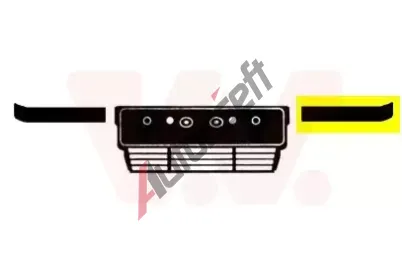 VAN WEZEL Ozdobn/ochrann lita - nraznk VAW 0635581, 0635581
