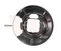 Ochrann plech proti neistotm brzdovho kotoue VAN WEZEL ‐ VAW 0639378