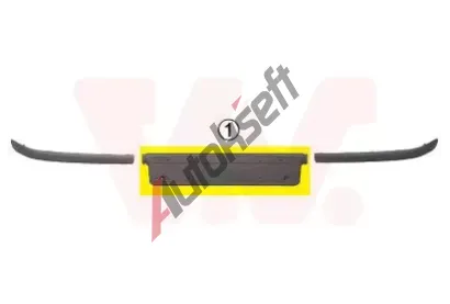 VAN WEZEL Držák poznávací značky VAW 0646580, 0646580 VAN WEZEL Držák poznávací značky VAW 0646580, 0646580