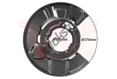 VAN WEZEL Ochrann plech proti neistotm brzdovho kotoue VAW 0657373, 0657373