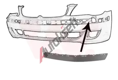 VAN WEZEL Ozdobn / ochrann lita nraznku VAW 0663581, 0663581