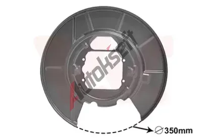 VAN WEZEL Ochranný plech proti nečistotám brzdového kotouče VAW 0685373, 0685373 VAN WEZEL Ochranný plech proti nečistotám brzdového kotouče VAW 0685373, 0685373