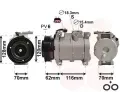 VAN WEZEL Kompresor klimatizace ‐ VAW 0700K109