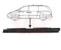 Nstupn panel VAN WEZEL ‐ VAW 0732103