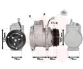 Kompresor klimatizace VAN WEZEL ‐ VAW 0800K041