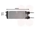 Chladi vzduchu intercooler VAN WEZEL ‐ VAW 09004269