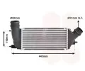 Chladi vzduchu intercooler VAN WEZEL ‐ VAW 09004270