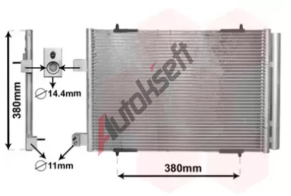 VAN WEZEL Kondenztor klimatizace VAW 09005274, 09005274